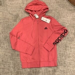 Adidas Hoodie with Logo on Sleeve